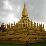 That Luang Stupa in Vientiane / Laos